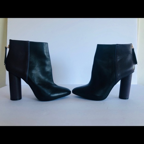 CAbi Shoes - Cabi  burgundy, black, blue ankle boot size8